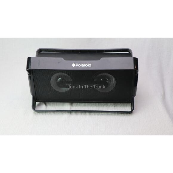Polaroid Black Bluetooth LED Boombox Speaker - Picture 1 of 6